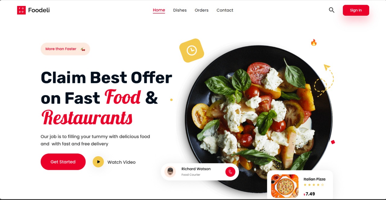 Food Delivery Web